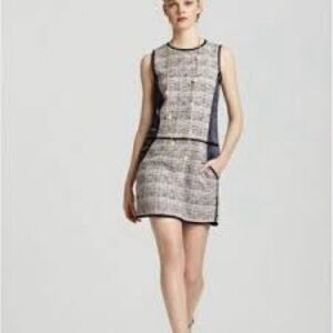 Theory Walida Tweed mini dress